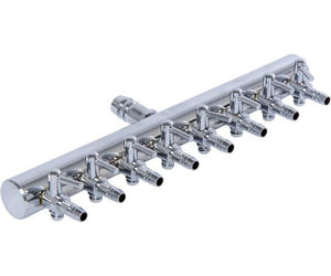 Active Aqua Hydroponics 8-Outlet Active Aqua Metal Air Manifold