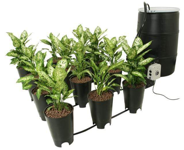 Active Aqua Hydroponics Active Aqua Grow Flow 2 gal System w/Controller Unit & 1/2