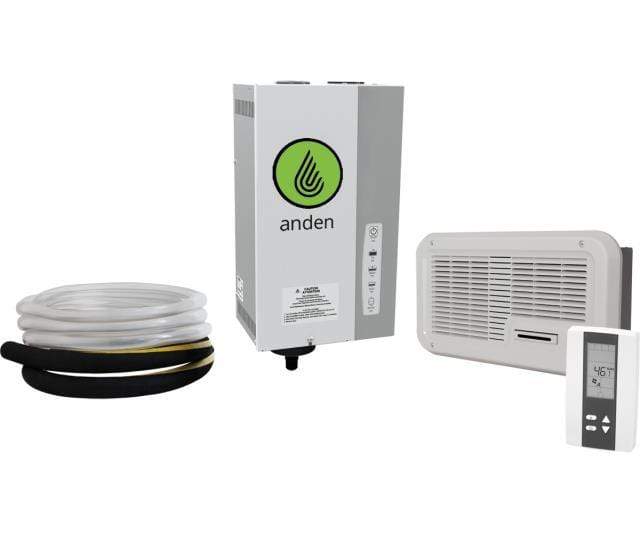 Anden Climate Control Anden Steam Humidifier w/Fan Pack and Digital Humidistat