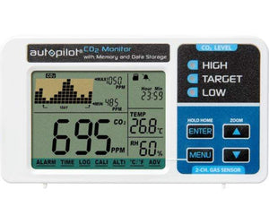 Autopilot Climate Control Autopilot Desktop CO2 Monitor with Removable Data Card