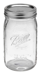 Ball Jar Ball Jar 32oz Wide Mouth Quart (12/cs)