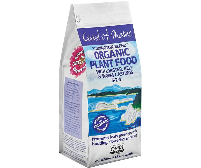 Coast of Maine Soils & Containers Coast of Maine Stonington Blend Organic Plant Food,  4 lb
