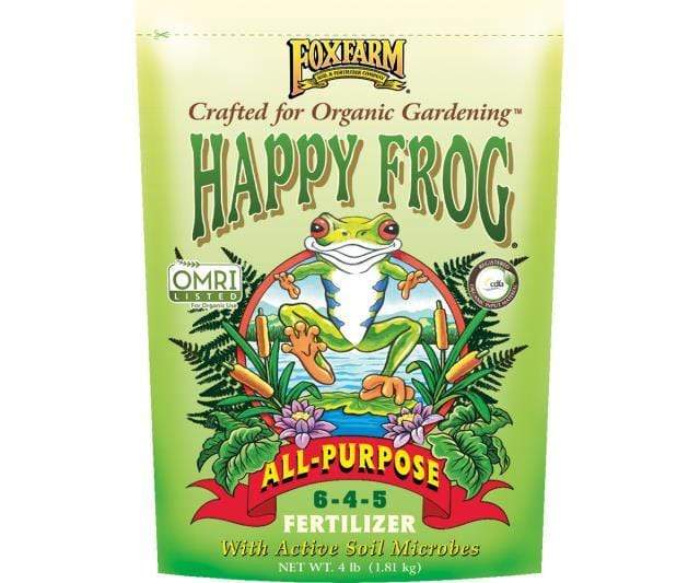 Fox Farm Nutrients 4 lb Fox Farm Happy Frog All Purpose Organic Fertilizer