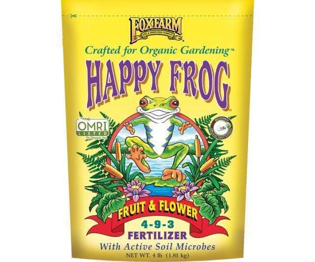 Fox Farm Nutrients 4 lb Fox Farm Happy Frog Fruit & Flower Organic Fertilizer
