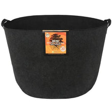 Load image into Gallery viewer, Go Pro Soils &amp; Containers Gro Pro Essential Round Black Fabric Pot with Handles
