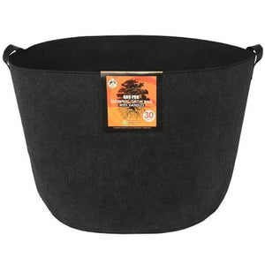 Go Pro Soils & Containers Gro Pro Essential Round Black Fabric Pot with Handles