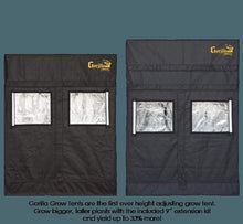 Load image into Gallery viewer, Gorilla Grow Tent Grow Tents Gorilla Grow Tent Shorty 4&#39; x 4&#39; Grow Tent