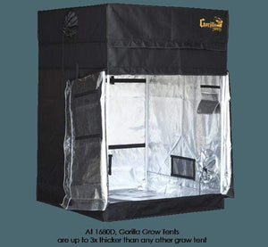 Gorilla Grow Tent Grow Tents Gorilla Grow Tent Shorty 4' x 4' Grow Tent