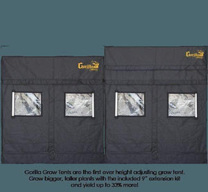 Gorilla Grow Tent Grow Tents Gorilla Grow Tent Shorty 5' x 5' Grow Tent
