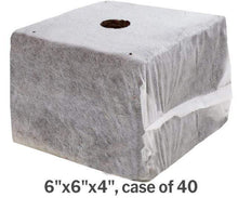Load image into Gallery viewer, GROW!T Soils &amp; Containers 6&quot;x6&quot;x4&quot; GROW!T Commercial Coco, RapidRIZE Block, case of 10