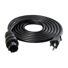 Load image into Gallery viewer, ILuminar Grow Lights 120v ILuminar Wieland Female to Male 15 ft Power Cord for DE &amp; CMH Fixtures, NEMA 5-15 Plug