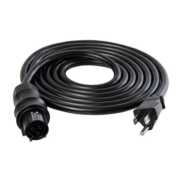 ILuminar Grow Lights 120v ILuminar Wieland Female to Male 15 ft Power Cord for DE & CMH Fixtures, NEMA 5-15 Plug