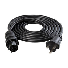 Load image into Gallery viewer, ILuminar Grow Lights 240v ILuminar Wieland Female to Male 15 ft Power Cord for DE &amp; CMH Fixtures, NEMA 5-15 Plug