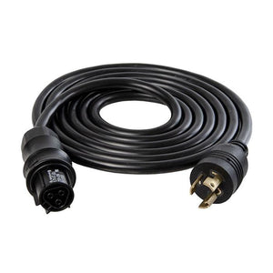 ILuminar Grow Lights 277v ILuminar Wieland Female to Male 15 ft Power Cord for DE & CMH Fixtures, NEMA 5-15 Plug