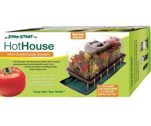 Jump Start Germination Jump Start Hot House w/ Heat Mat, Tray, 72-Cell Insert, 7.5" dome