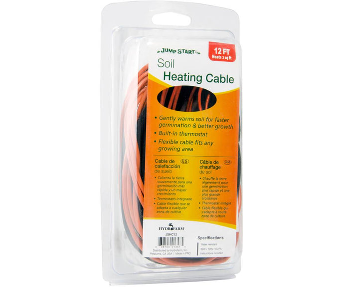 Jump Start Germination Jump Start Soil Heating Cable, 12'