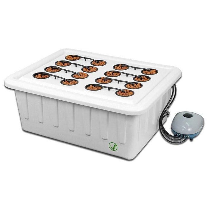 Kumans Technology Super Closet SuperPonics 8 Plant Hydroponic Grow System