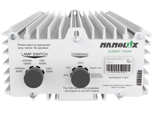 NanoLux Accessories NanoLux Summit Series 1000 Watt HPS/CMH/MH Ballast