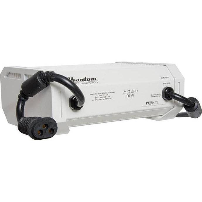 Phantom Grow Lights Phantom 1000W Commercial Double Ended HPS Ballast, 277-347 Volt