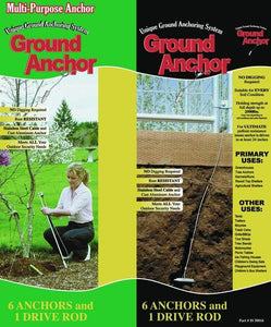 Saturday Solution Greenhouses Garden Care Saturday Solution 6 Piece Ground Anchor Kit