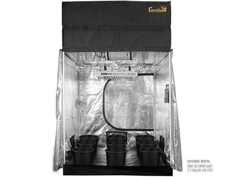 Super Closet Grow Tents Super Closet SuperRoom 5'x5' Smart Grow Tent System And XL750 LED Grow Light